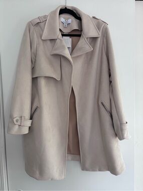 Magaschoni Light Cream Trench Coat